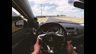 EVO X PULL on freeway