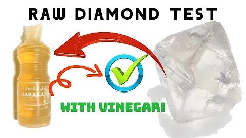 How to Test a Raw Diamond at Home Using Vinegar – Easy Diamond Test