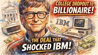 Bill Gates: The Dropout Who Outsmarted IBM and Built a Billion-Dollar Empire