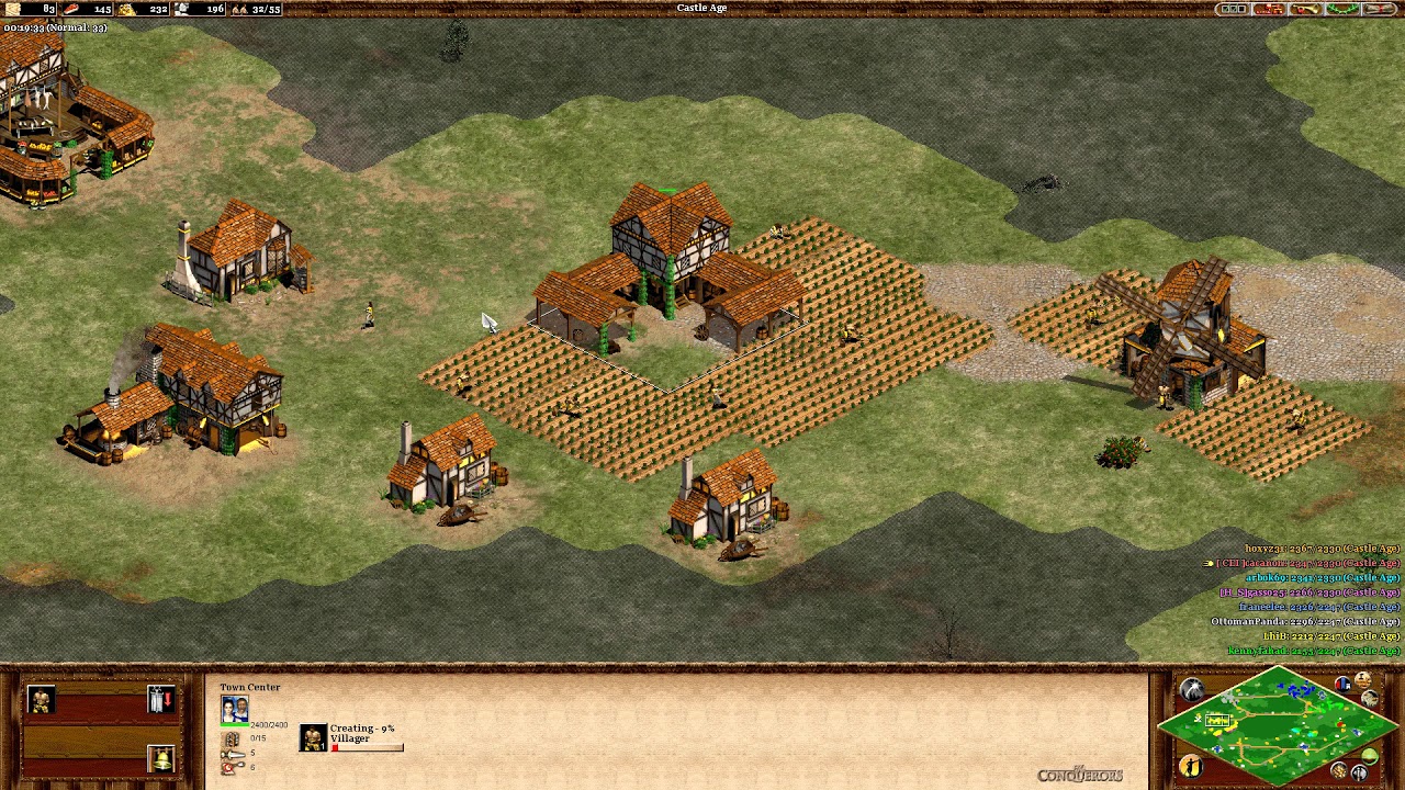 Age of Empires 2 CQ 4v4 BF-Viking Champions&Onagers