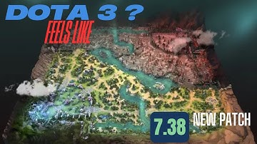 PATCH 7.38 Dota 2 Update | New River, Fish Camps, Enchanting, Wisdom & Lotus Shrines | MAP CHANGES |