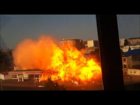 Виновник взрыва автозаправки в Махачкале 8 августа 2014.
