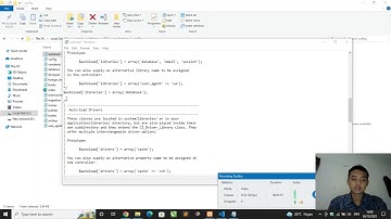 MEMBUAT KONEKSI DATABASE PADA CODEIGNITER