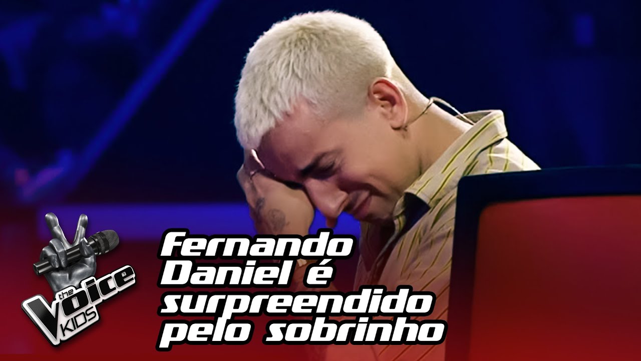 Fernando Daniel em lágrimas em Prova Cega surpresa | The Voice Kids Portugal