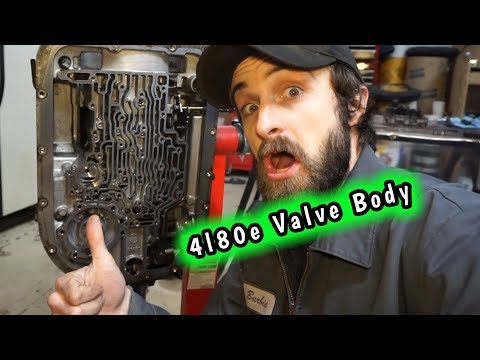 4l80e REBUILD!!! Valve Body Removal And Electrical Component Testing!!! - a21bravo