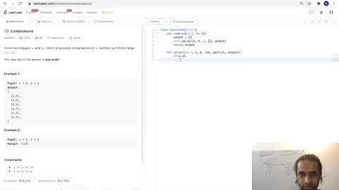 Backtracking Decoded : Combinations ( Leetcode 77 )