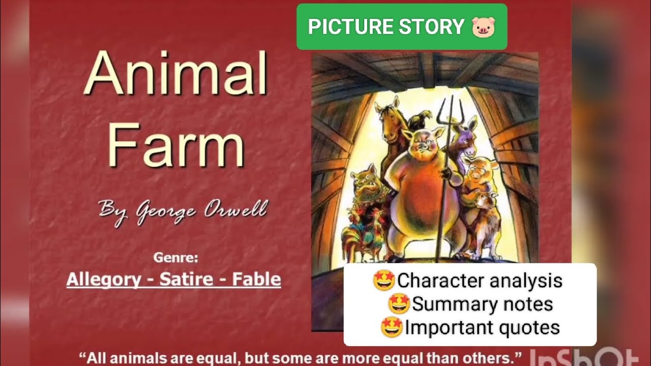 Animal farm by George Orwell summary in Tamil with pics - YouTube