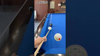 Use side spin to bank the 8 ball #billiards #eightball #billiard #bankshot