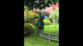 Georges Dinosaur Ride At Peppa Pig World