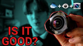 Canon EOS M50 Fisheye Lens Unboxing   Review (Rokinon 8mm F2.8 II)