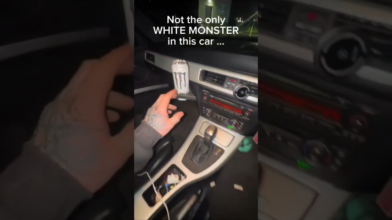 I have a white monster