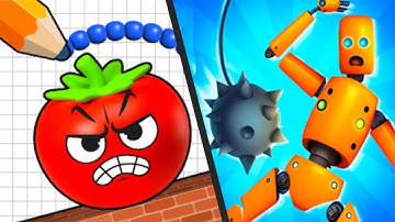 DRAW TO SMASH: FUNNY PUZZLE vs RAGDOLL BREAK: KICK MASTER - Satisfying Double Gameplay Max UPDATE