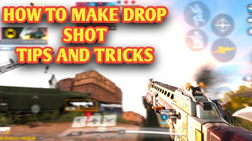 HOW TO DROP SHOT LIKE PRO IN CALL OF DUTY MOBILE COD MOBILE CODM