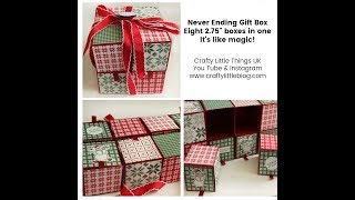 Never Ending Magic Gift Box - Spirited Snowmen Design Team Project #3