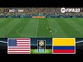 FIFA 23 - USA vs Colombia 22/04/2026 - FIFA Women's World Cup 2023 - Gameplay PS5