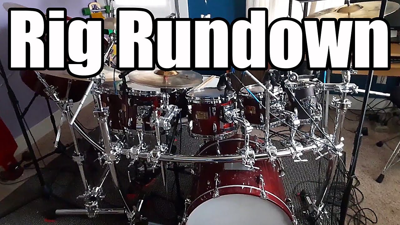 Rig Rundown - Pearl Masters MHX Mahogany Drum Set Tour