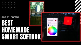 Best Home Made Smart Softbox | Studio Lighting for Videography | Making |IOT screenshot 5