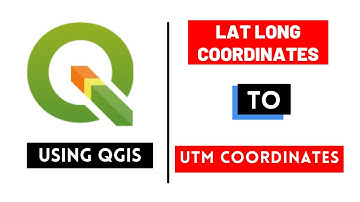 QGIS Tutorial - How to convert Latitude Longitude Coordinates to UTM | Easy Way - 2021
