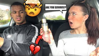 COMING HOME SMELLING LIKE ANOTHER WOMAN PRANK ON GIRLFRIEND! *SHE GOT SO MAD*