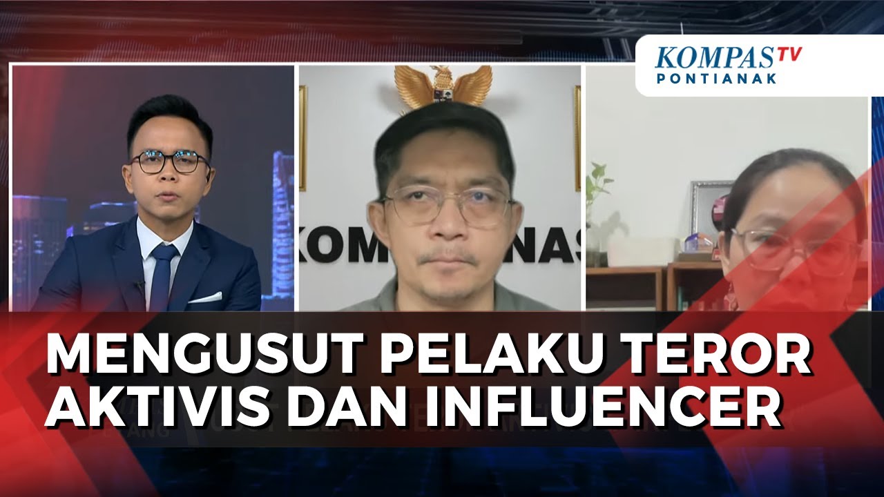 Aksi Teror ke Aktivis dan Influencer Terekam CCTV, Pelaku Bisa Diungkap?
