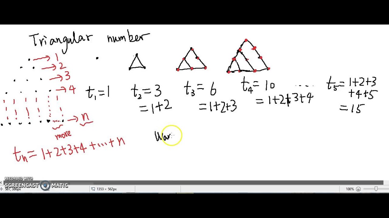W3 1triangularNumber - YouTube