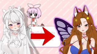 Customizing the new Midnight Vtuber model!! 💙