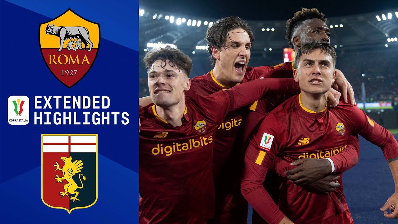 Genoa vs Roma live score, H2H and lineups