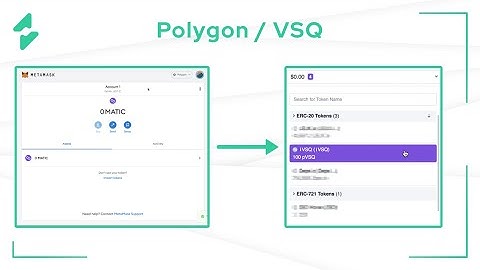 Importing Vesq Token Along With Enabling Polygon In MetaMask!