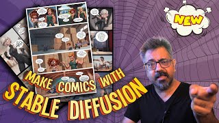 Make Comics in Stable Diffusion!