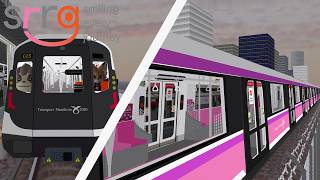 [Birthday Special] Openbve Holland Long Island line MRT Testing Train at Harbourvale Line