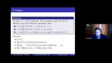 Arseniy Sheydvasser: Are higher-rank arithmetic groups uniformly bi-interpretable with arithmetic?