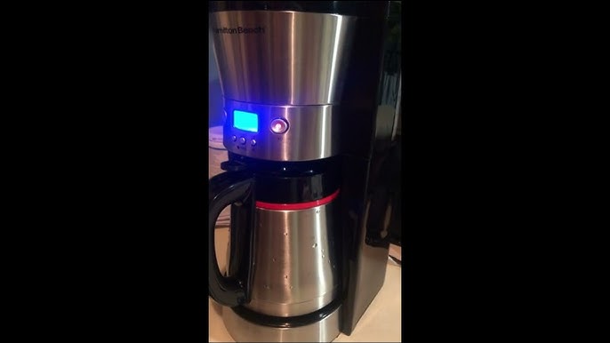 Best Buy: Hamilton Beach 10 Cup Thermal Coffee Maker BLACK 46896
