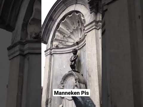 Video: Slavenākā apskates vieta Briselē ir Manneken Pis strūklaka