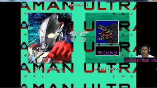 Ultraman X Vs Biollante - Ultraman Fighting Evolution Mugen