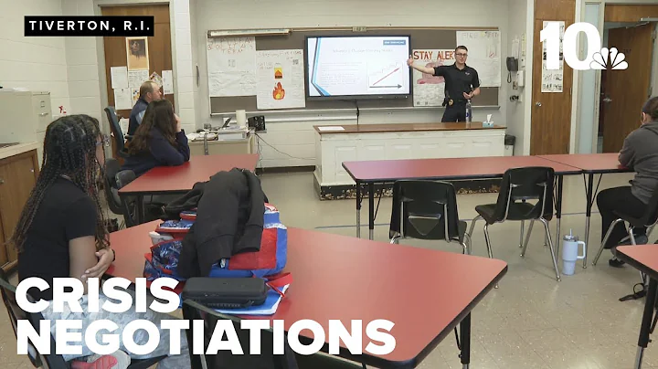 High school students get a lesson in crisis negotiations from police