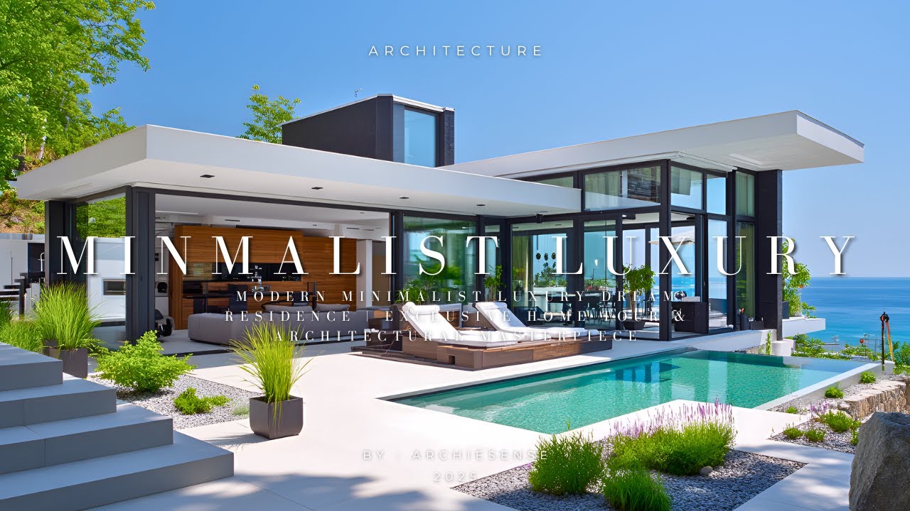Inside a Stunning Minimalist Luxury House Tour | Modern Dream Residence ...