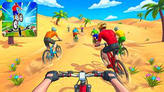 Riding Extreme 3D - Gameplay Walkthrough Part 5 😱🔥🚴‍♂️ Crazy Bike Racing on Mobile (iOS, Android) screenshot 2