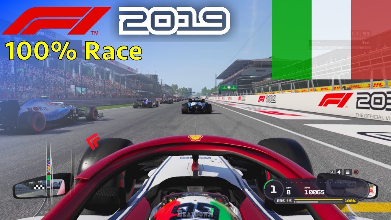 random efficacy Suburb F1 2019 - 100% Race at Autodromo di Monza in Giovinazzi's Alfa Romeo -  YouTube
