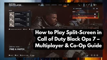 Hoe speel je split-screen in Call of Duty Black Ops 7 – Multiplayer & Co-Op Gids
