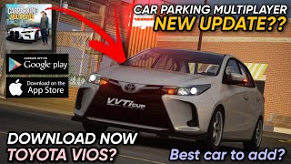 Legit? Toyota Vios in Car Parking Multiplayer New Update? Best Car to be Added? screenshot 4