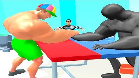 Muscle Rush Gameplay All levels 21-22 Android iOS Walkthrough gamings