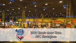 The 2016 Classic Motor Show, NEC, Birmingham