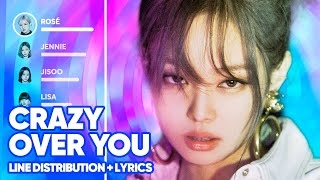 BLACKPINK - Crazy Over You (Line Distribution + Lyrics Color Coded) PATREON REQUESTED