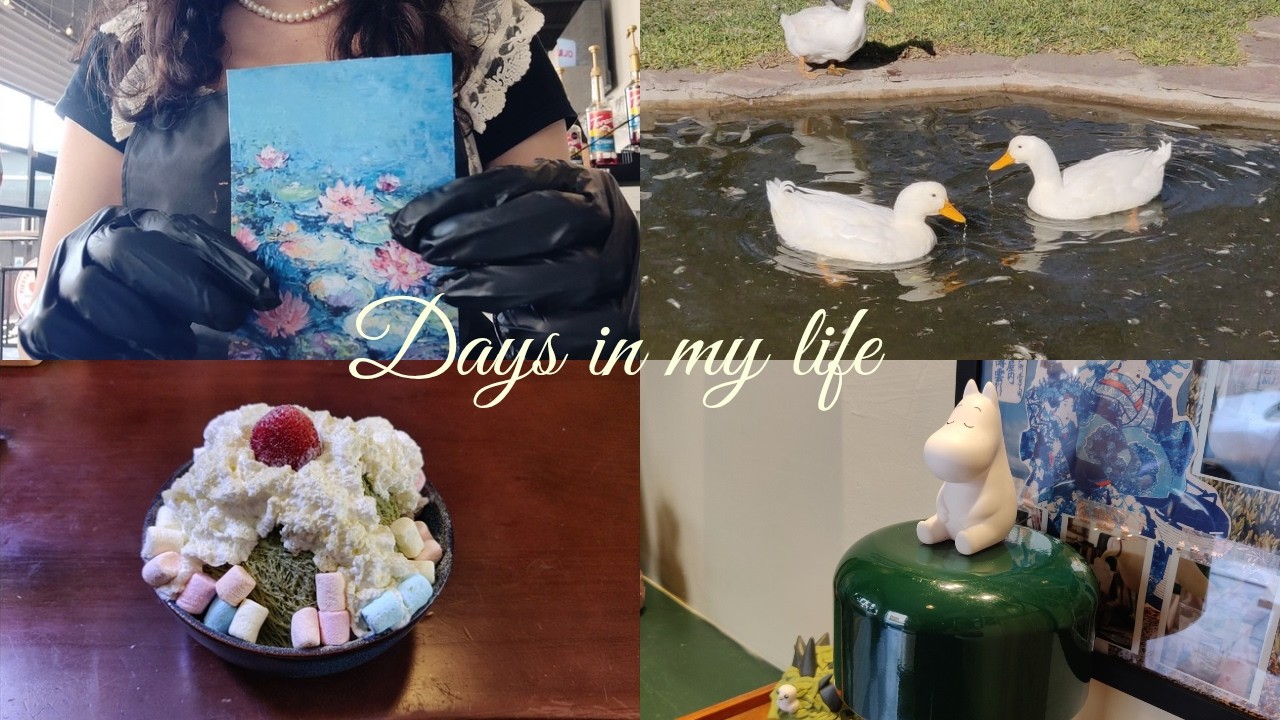 Days in my life | My birthday, painting, flower field °❀𓍢ִ໋🌷͙.ೃ🌸˚࿔*🍰