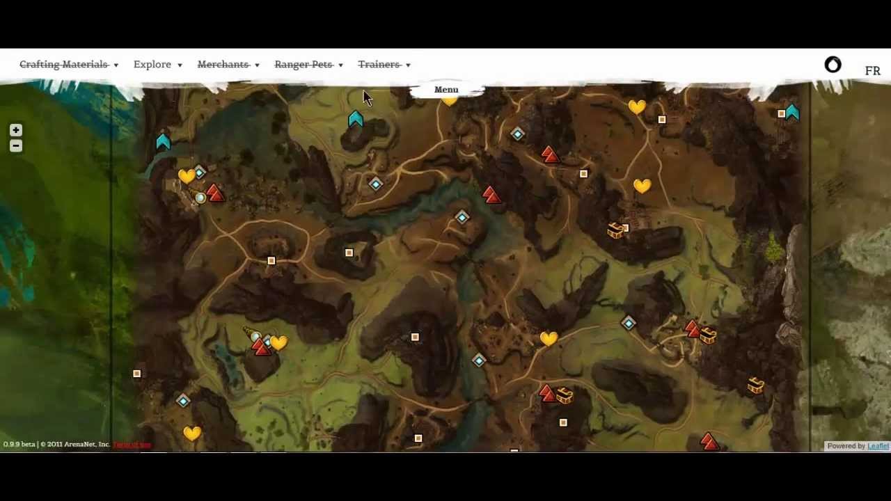 Guild Wars 2 Interaktive Karte/ interactive Map (Deutsch/German) - YouTube