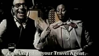 1976 United Airlines "Entertained Boss" Commercial