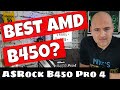 Best Mid Range AMD RYZEN AM4 Motherboard Asrock B450 Pro 4