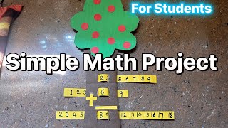 Math Game For Students | Simple Apple Tree Maths | Math Work Model | Educational #study