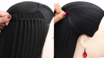 Amazing simple hairstyle |hairstyle For girls |new hairstyle |Beautiful & unique hair style