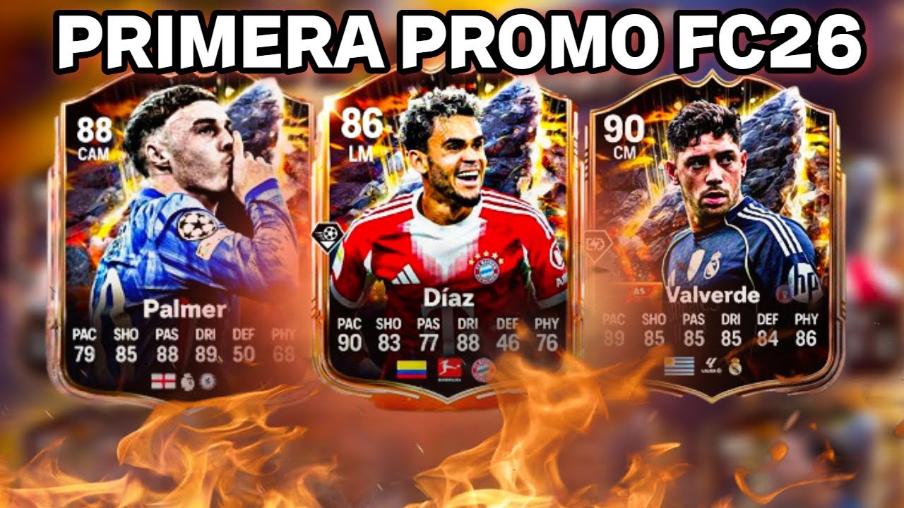 ASI ES LA PRIMERA PPROMO DE FC26!! CORNERSTONES | 
